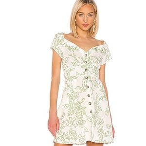 Free People A Thing Called Love Mini Dress…